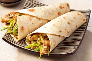 Wrap de pollo picante