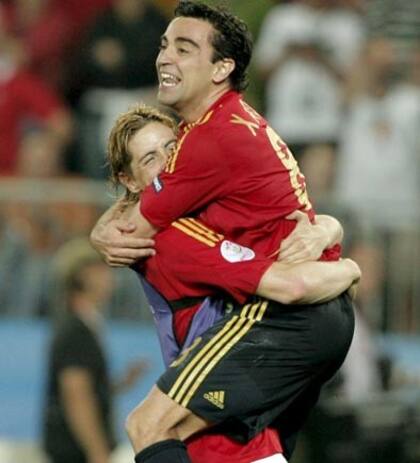 Xavi Hernández en el Mundial de Sudáfrica 2010