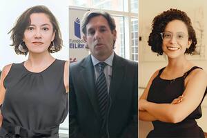 Ximena Rojas, Nicolás Novoa y Ester Borges hablaron sobre la propiedad intelectual en la era de la Inteligencia Artificial en un conversatorio de ADEPA