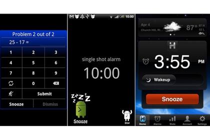 Xtreme, AlarmDroid y iHome