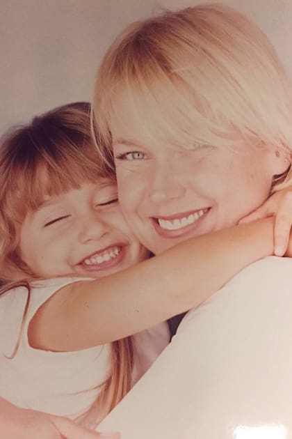 Xuxa junto a su hija Sasha