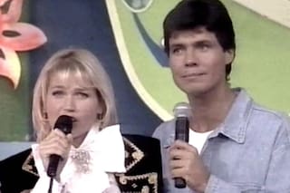 Xuxa y Marcelo Tinelli, entre risas cómplices, una lámpara caída y las ganas de amar