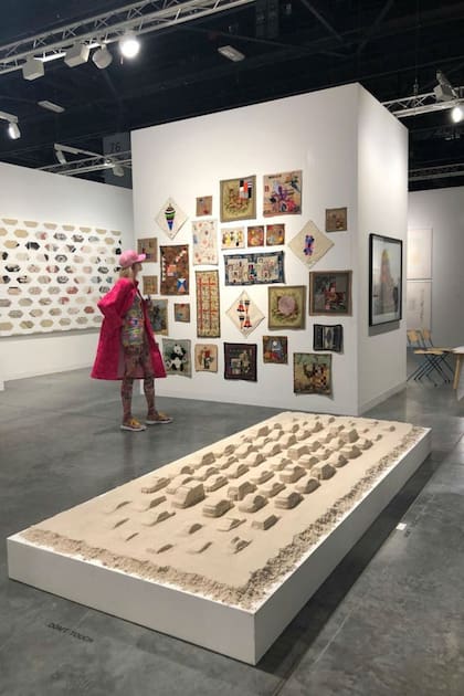 La maqueta de la instalación que realizará Erlich fue exhibida el año pasado por Ruth Benzacar en Art Basel