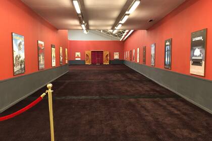 La galería Ruth Benzacar, transformada en la antesala de un cine