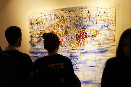 Las Gallery Nights permiten un contacto directo con el arte y los artistas 