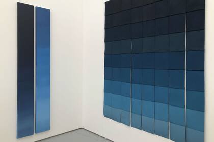 Obras de Camila Lamarca vendidas por la galería Hilo en la feria Untitled