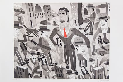 Corbata, obra de la colección de Antonio Seguí