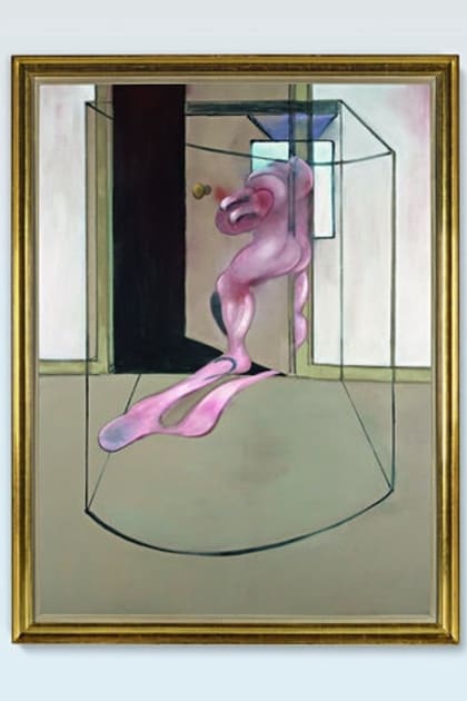 Detalle del Tríptico inspirado en la Orestíada de Esquilo (1981), rematado por 84,6 millones de dólares