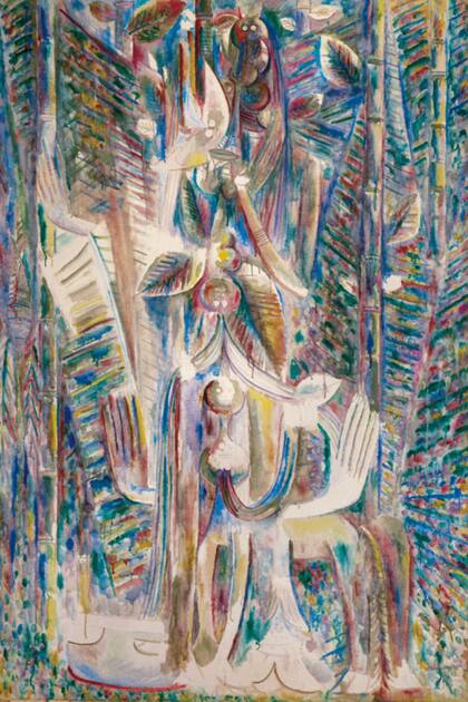 Omi Obini (1943), de Wifredo Lam, vendida por 9,6 millones de dólares