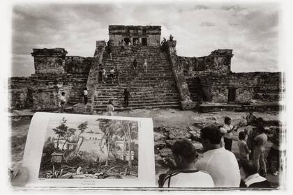 Tulúm after Catherwood (1985), obra de Leandro Katz adquirida por el Malba en una edición anterior de arteBA gracias a una donación del ICBC