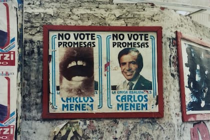 "Interferencia urbana" de la fallecida artista rosarina formó parte de la serie Bocanada, en 1995