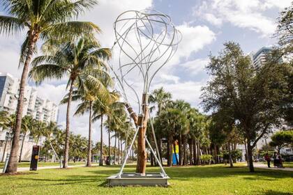 Obra de Pablo Reinoso en Collins Park