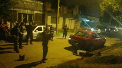 El operativo de anoche en Hurlingham