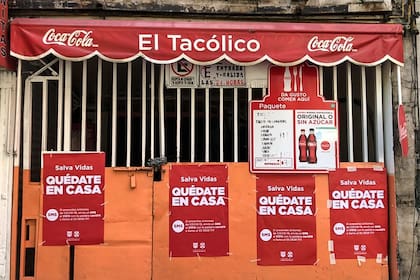 Taquería en el Barrio Histórico.