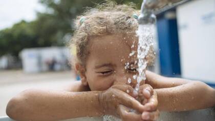 Ya en estos pueblos reciben el agua potable en sus casas.
Foto: Cortesía Unicef