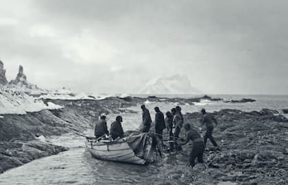 Ya en Isla Elefante.