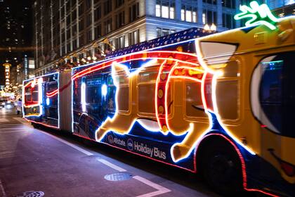 Ya están publicados los días y horarios de del tren y autobús navideño de CTA (Facebook/ChicagoTransitAuthority)