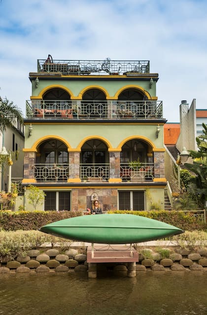 Ya no hay góndolas, pero sí canoas.