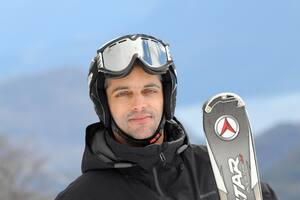Joaquín Furriel en la nieve: su pasión secreta por el esquí