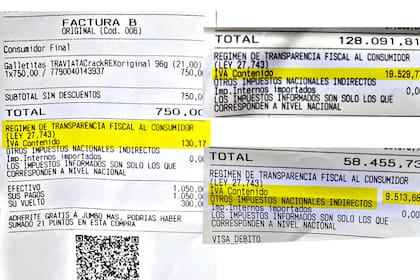 Ya se emiten tickets y facturas con el IVA discriminado en grandes compañías