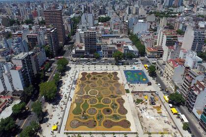 Ya se inauguró la plaza de la Manzana 66