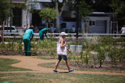 La plaza fue un pedido de los vecinos