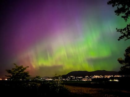 Ya se registraron auroras boreales en Vancouver, Canadá