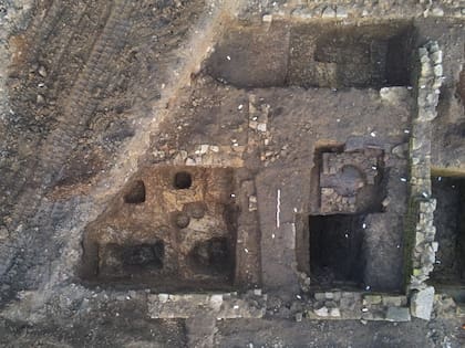 Yacimiento visto desde el aire