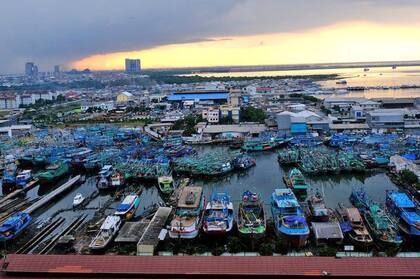 Yakarta Norte se hunde a un ritmo de 25 cm cada año
