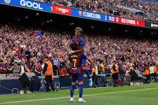 Yamal anota y asiste en dos de Ferran y el Barcelona gana aprovechando tropiezo del Madrid