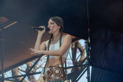 Yami Sadfie es una cantante e influencer revelación. Se presentó en el escenario Barcelona el domingo.