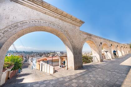 Yanahuara Plaza, uno de los miradores de Arequipa