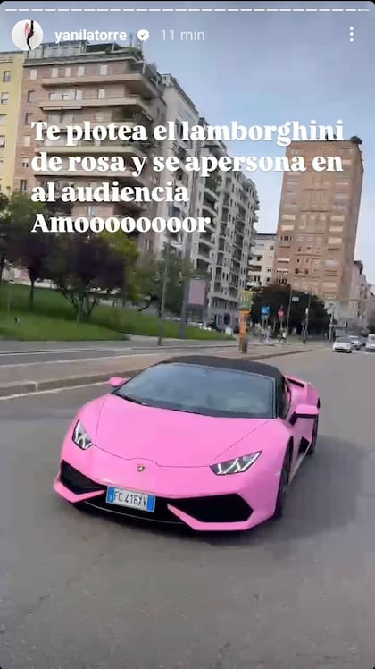 Yanina Latorre comunicó el suceso con tono humorístico en redes sociales