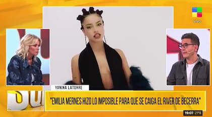Yanina Latorre contó por qué nadie quiere a Emilia Mernes