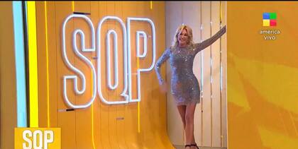 Yanina Latorre debutó como conductora con Sálvese quien pueda, en América TV