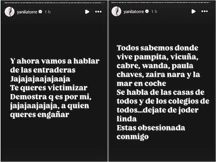 Yanina Latorre respondió a las acusaciones de La China Suárez