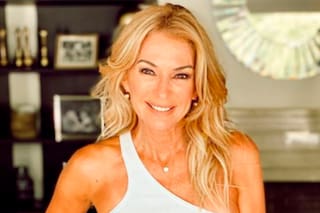 Yanina Latorre se vacunó junto a su familia en Miami