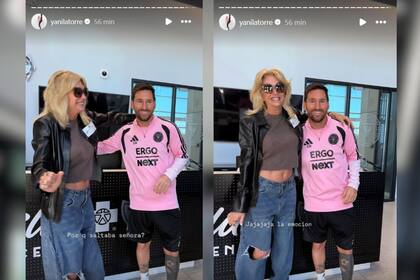 Yanina mostró más detalles del encuentro en sus redes sociales