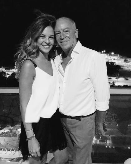 Yanina Screpante y su padre Eduardo. Foto/Instagram: @yanaisok