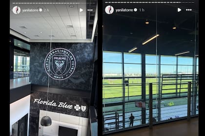 Yanina y Diego se quedaron a ver el entrenamiento del equipo