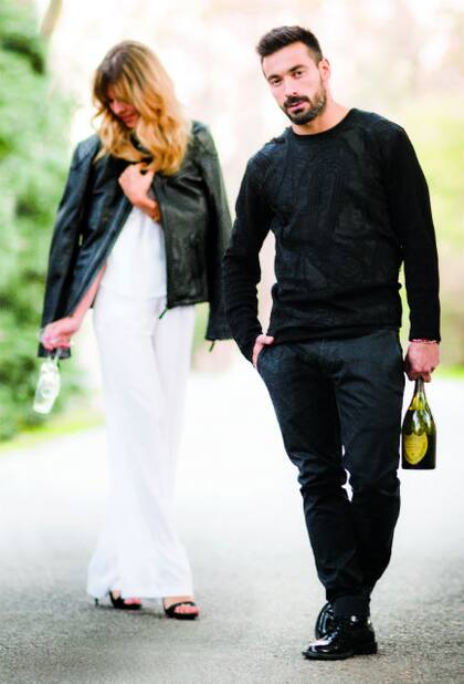 Yanina y Ezequiel, enamorados y pasionales