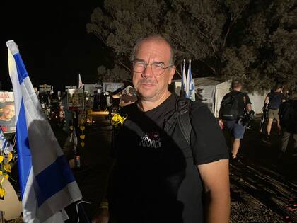 Yaniv Stam, en el lugar donde se realizó el Nova Festival