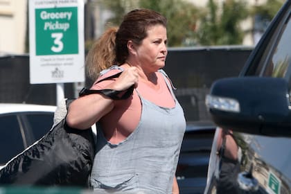 Yasmine Bleeth, en una imagen tomada hace unas semanas en Los Ángeles