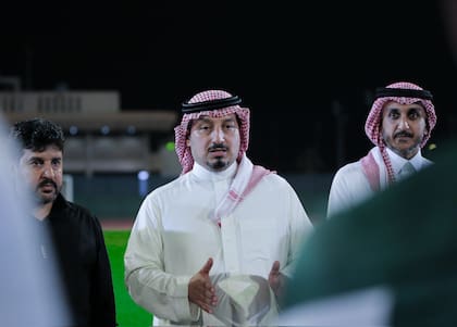 Yasser Al-Misehal, presidente de la Federación de Fútbol saudita.