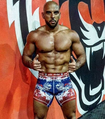 Yassine Chueko, el guardaespaldas de Lionel Messi