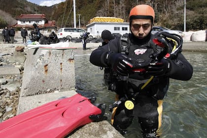 Yasuo Takamatsu realizó más de 600 inmersiones al mar