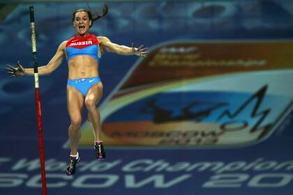 Yelena Isinbáyeva  buscará su tercer oro en Río