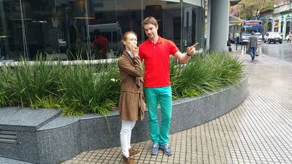 Yelena Pankova y Alexander Volchkov, en Buenos Aires