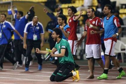 Yemen jugó sus partidos como local en Doha y logró las dos victorias que le dieron la clasificación a la Copa de Asia