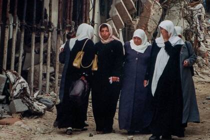 Yenín, territorios palestinos, 2002